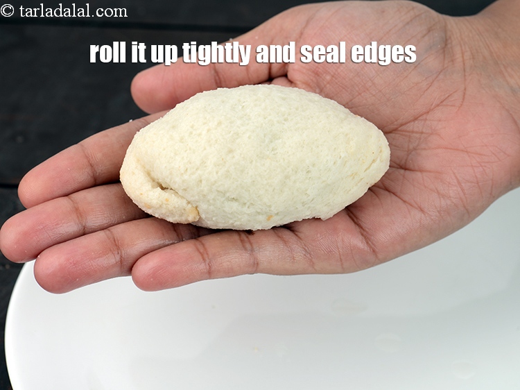 Step 30 – Seal the roll properly otherwise the stuffing will come out.