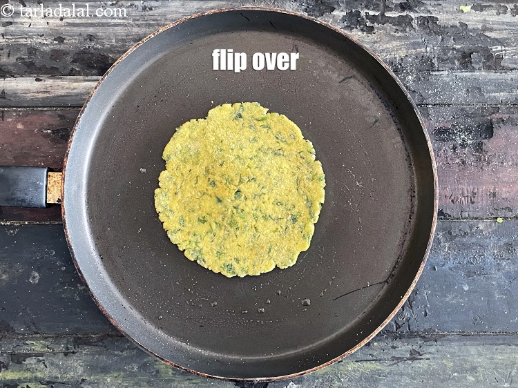 Step 23 – Flip over.