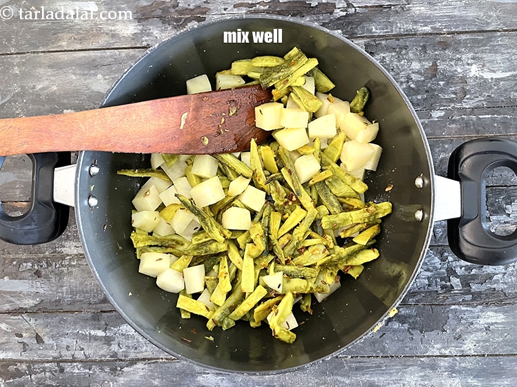 Step 22 – Mix well.