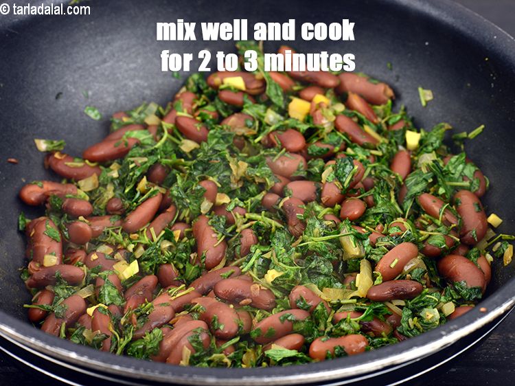 Step 24 – Mix well and cook on a medium flame for 2 to 3 minutes, while stirring …
