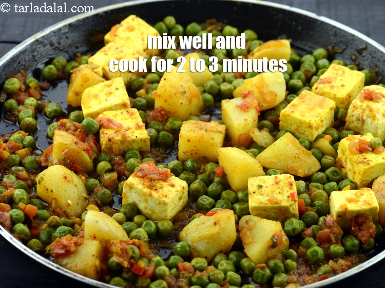 Step 23 – Mix well and cook on a medium flame for 2 to 3 minutes, while stirring …