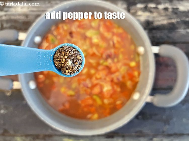 Step 31 – <p>Add pepper to taste. We added 1/2 tsp pepper. <strong>If you wish you can use …