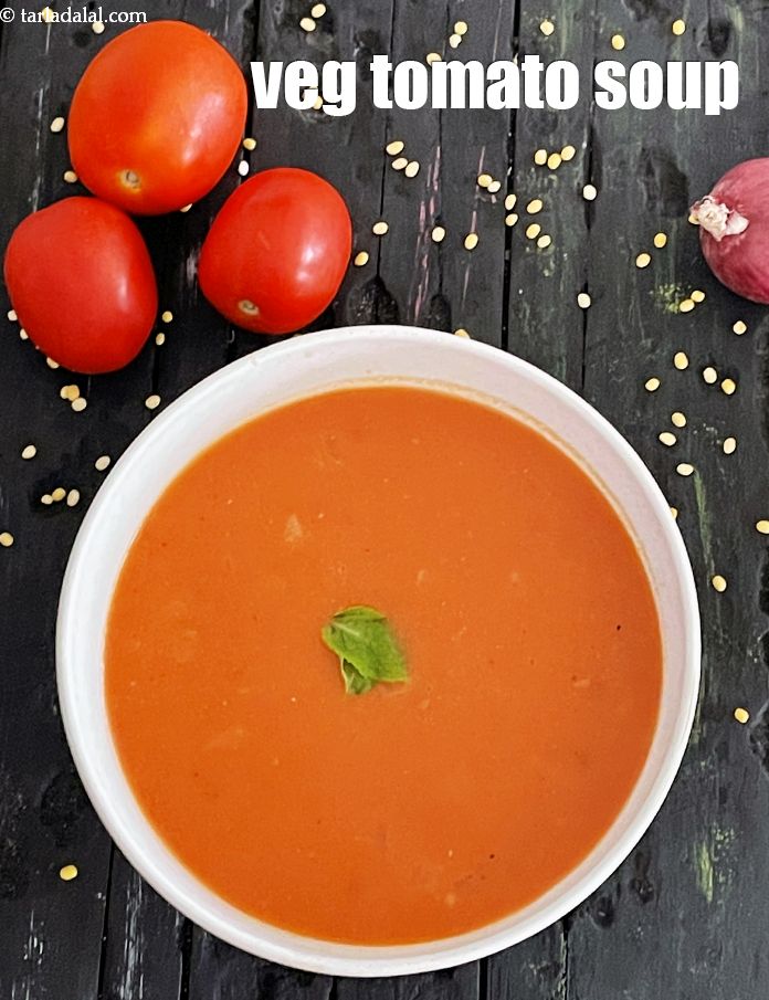 Step 23 – <meta charset="UTF-8" /> Serve <strong>tomato soup | veg tomato soup | Indian moong dal and …