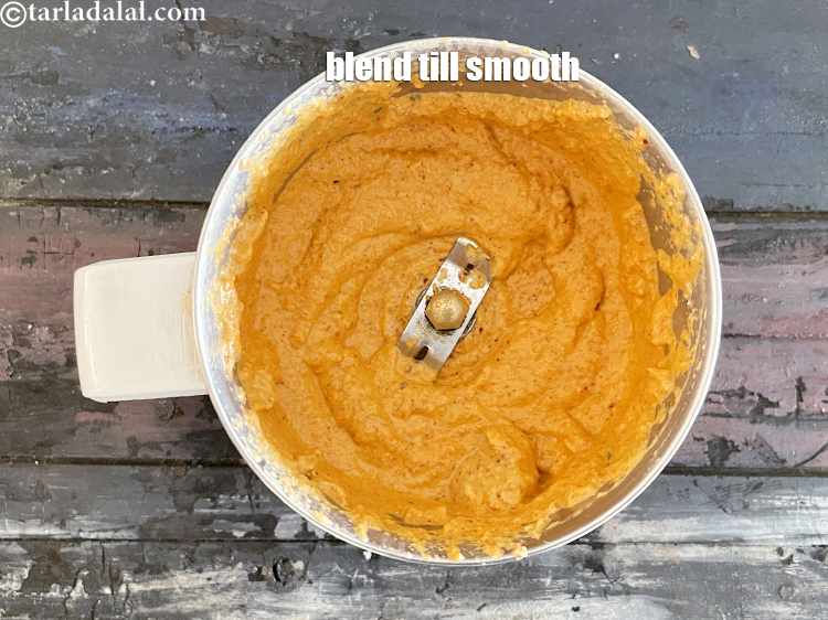 Step 24 – Blend till smooth.