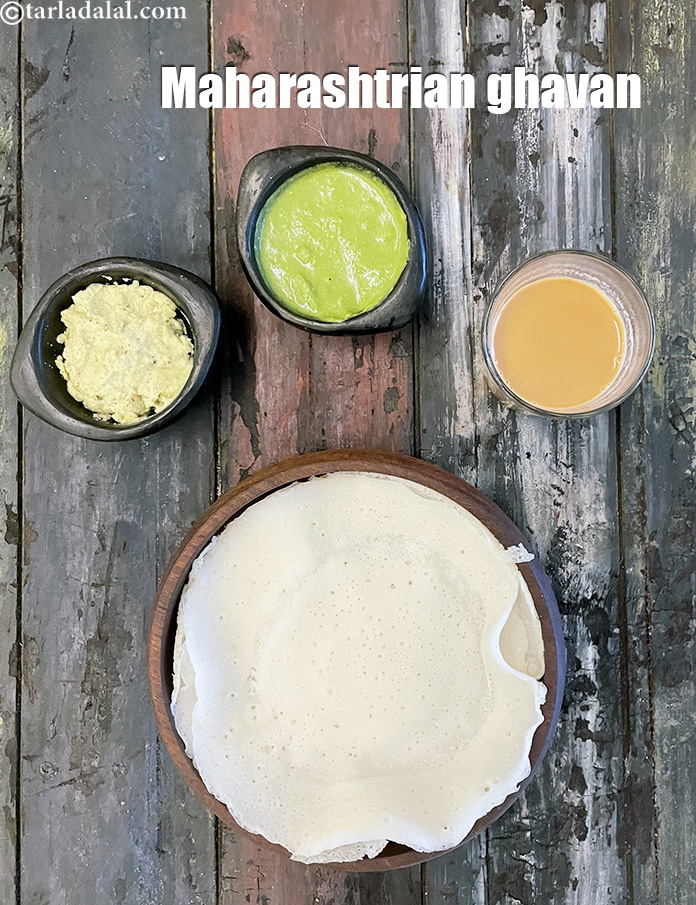 Step 25 – Serve&nbsp;<strong>Maharashtrian ghavan |&nbsp;</strong><strong>Indian rice flour crepes |</strong><strong>&nbsp;&nbsp;</strong><strong>quick chawal ka atta ghavan | rice flour Maharashtrian …
