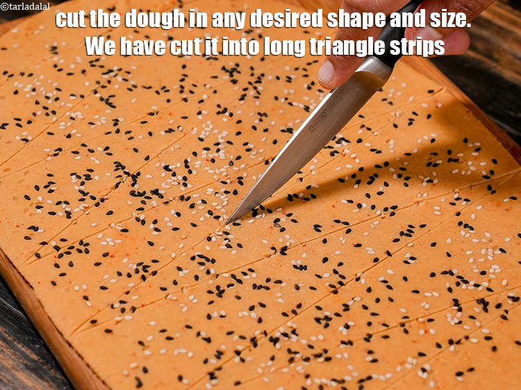 Step 25 – <p>Cut the dough in any desired shape and size. We have cut it into long …