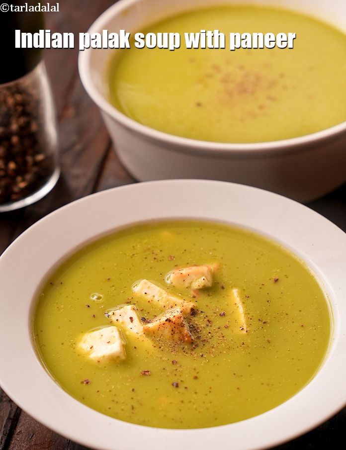 Step 24 – <meta charset="UTF-8" /> Serve <meta charset="UTF-8" /><strong>paneer and spinach soup |&nbsp;Indian palak soup with paneer&nbsp;|&nbsp;healthy …