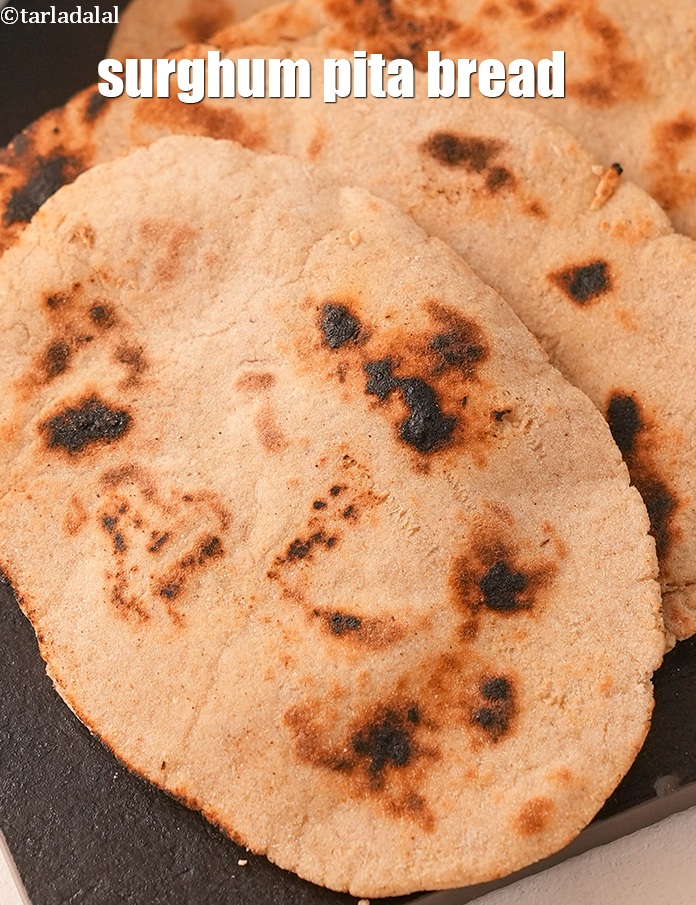 Step 24 – Surghum pita bread.