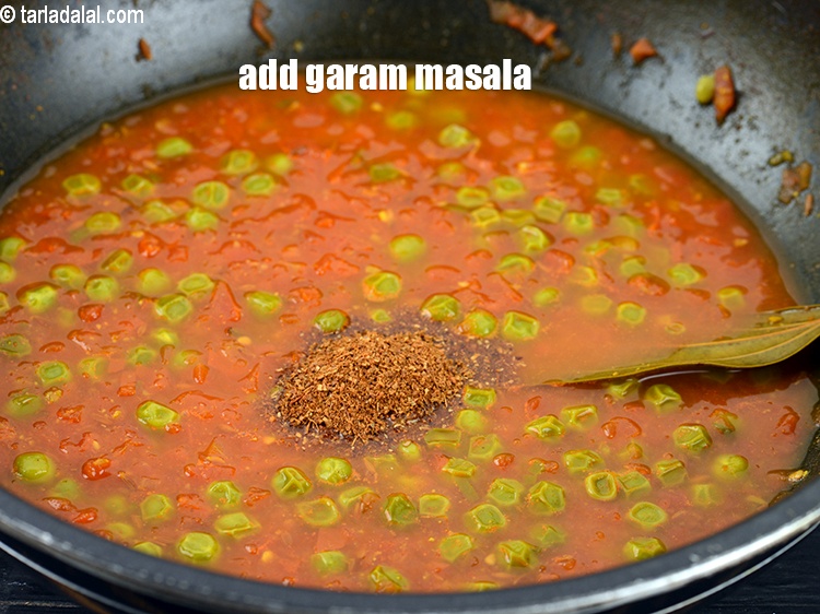 Step 24 – Add &frac12; tsp <a href="https://www.tarladalal.com/glossary-garam-masala-296i">garam masala</a>.