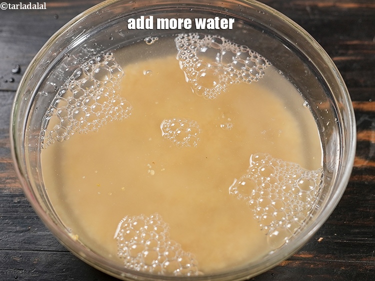 Step 24 – Add more water.