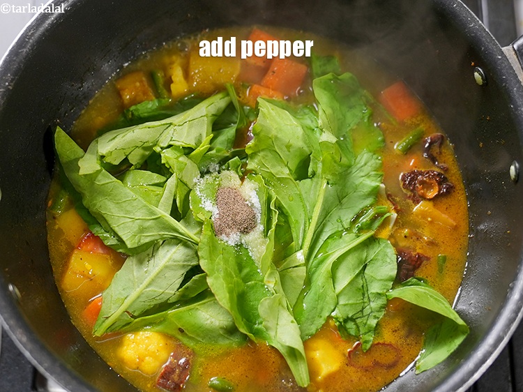 Step 24 – Add pepper to taste.
