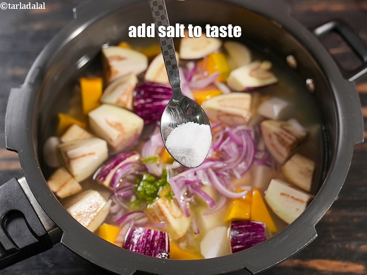Step 24 – Add salt to taste.