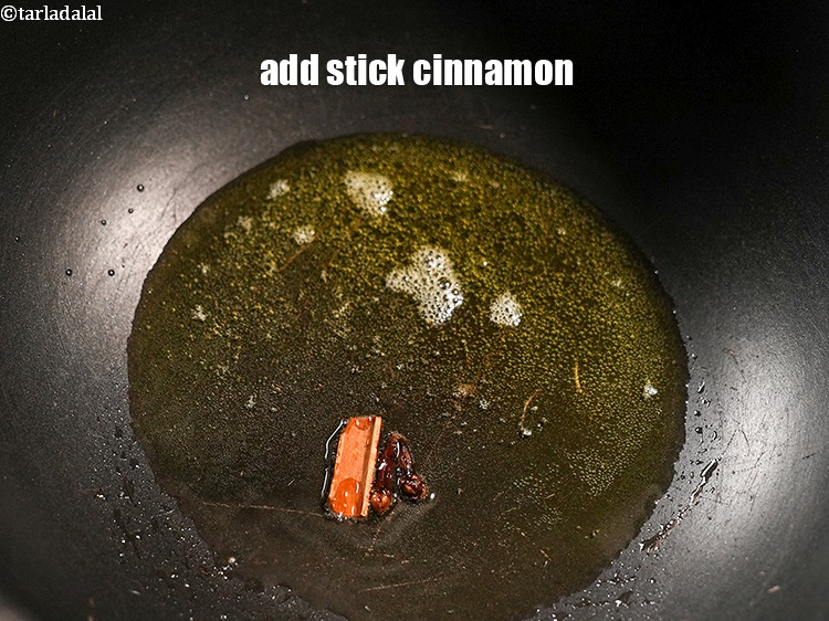Step 25 – Add 1 small stick cinnamon.
