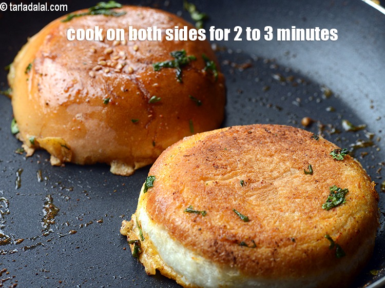 Step 24 – Cook on both sides a medium flame for 2 to 3 minutes.