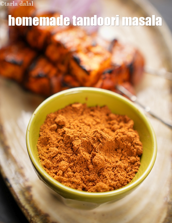 Step 24 – Store this <strong>homemade</strong>&nbsp;<strong>tandoori masala</strong> in an air-tight container for 2 months or use as required.