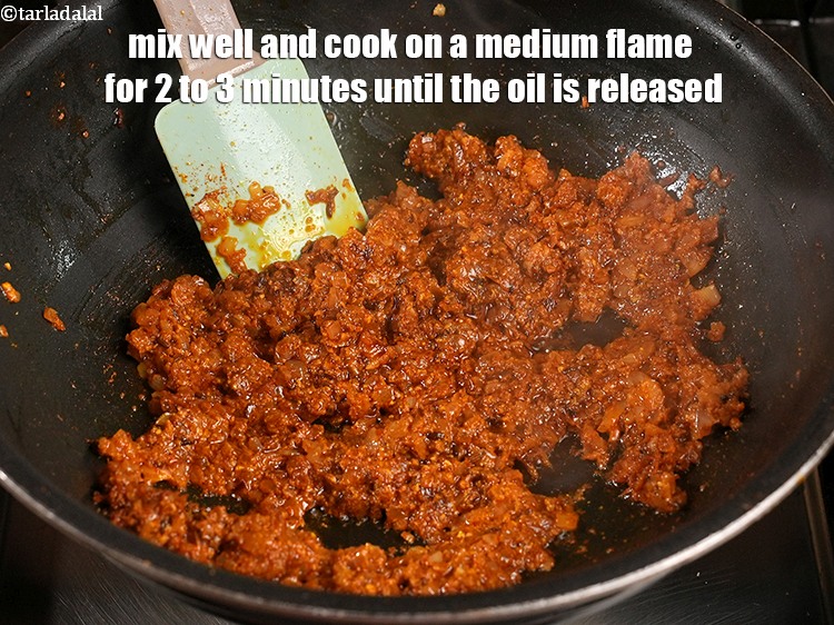 Step 24 – Mix well and cook on a medium flame for 2 to 3 minutes until the …