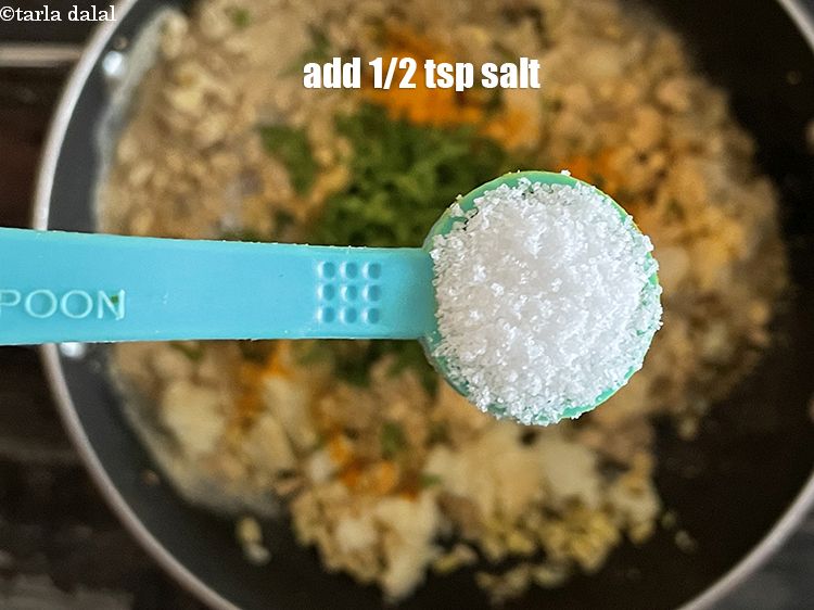 Step 40 – Add salt to taste. We added 1/2&nbsp;tsp salt.&nbsp;