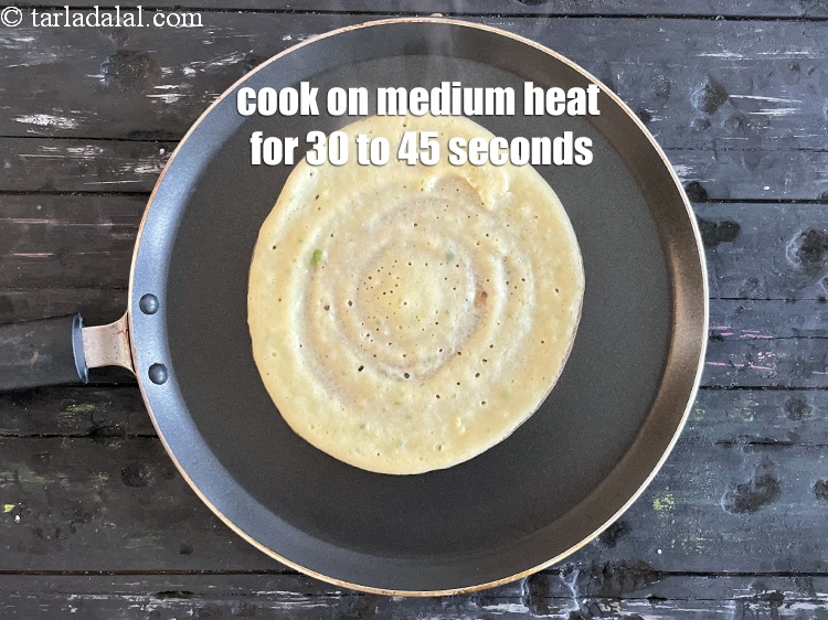 Step 33 – Cook on medium heat for 30 to 45 seconds.