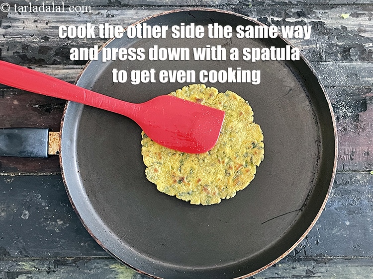 Step 24 – <meta charset="UTF-8" />Cook the other side the same way and use a spatula to press …