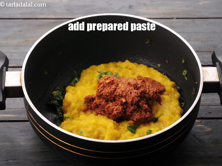 Step 38 – Add the prepared paste.