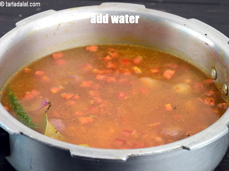 Step 24 – Add 2&frac12; cups of water.