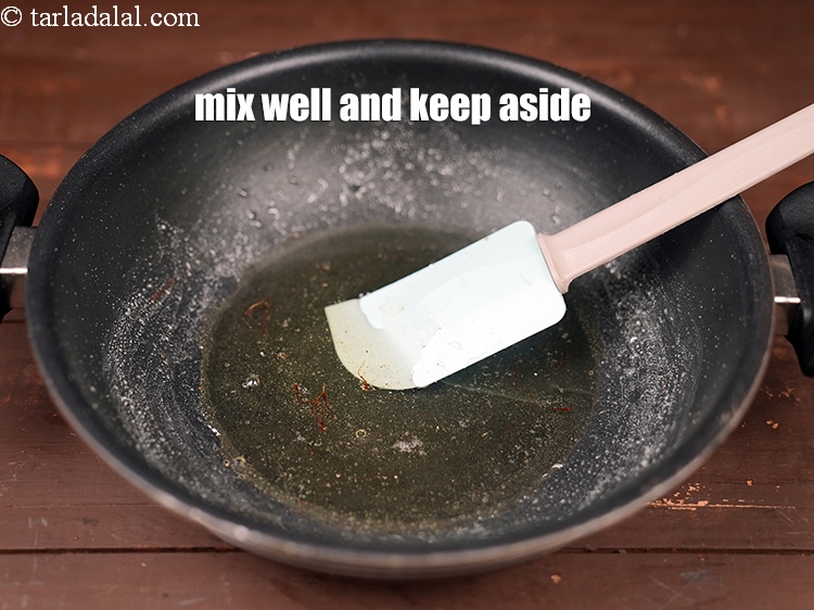 Step 25 – Mix well and keep aside.