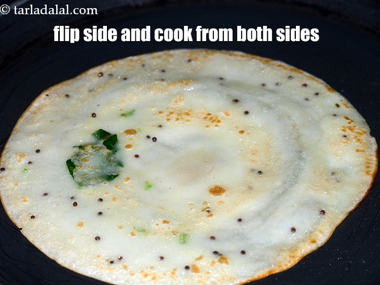 Step 24 – Flip the side and cook from both the sides.