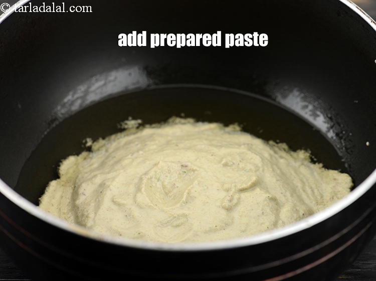Step 24 – Add the prepared paste.