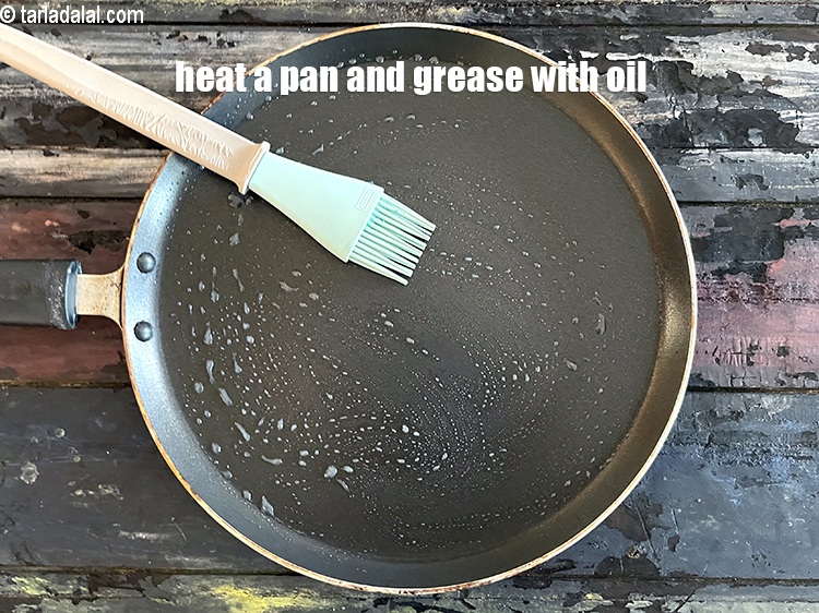 Step 33 – To make <strong>moong dal uttapam recipe |&nbsp;moong dal chilla | healthy&nbsp;moong dal uttapam with green …