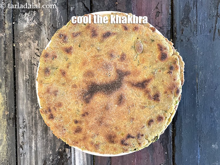 Step 24 – Cool the khakras.