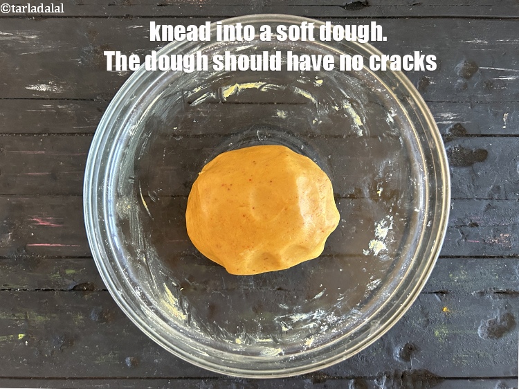 Step 24 – Knead into a soft dough. The dough should have no cracks.