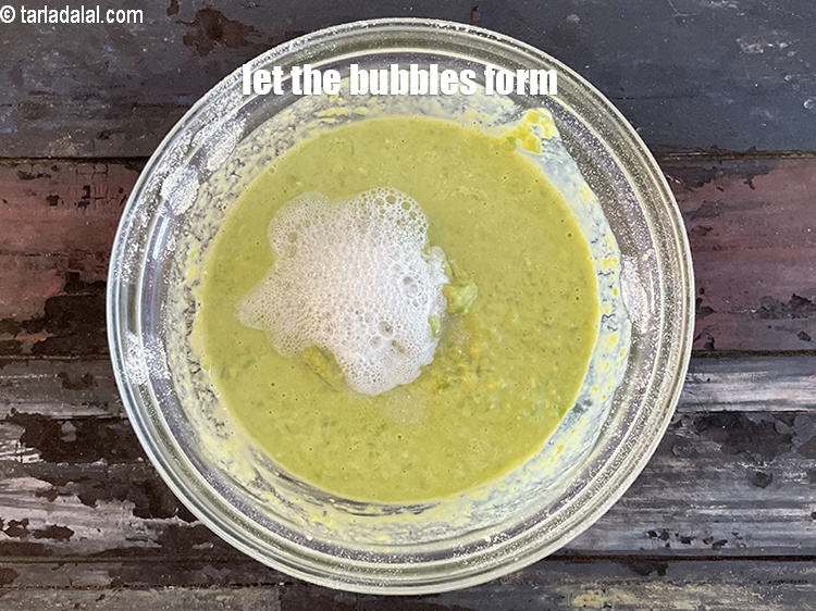 Step 24 – Let the bubbles form.