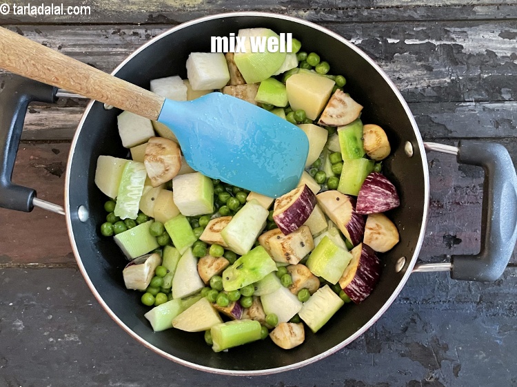 Step 25 – Mix well.