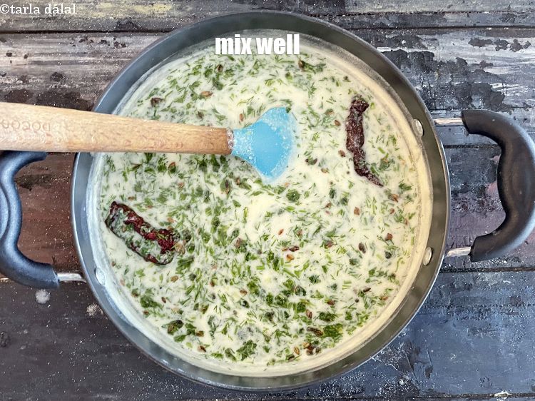 Step 24 – Mix well.