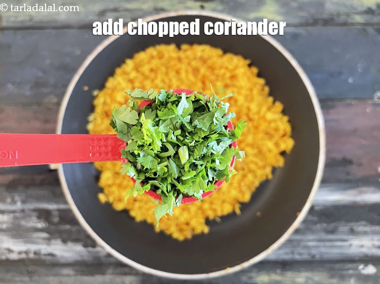 Step 27 – Add&nbsp;<meta charset="UTF-8" />1 tbsp&nbsp;finely&nbsp;<a href="glossary-chopped-coriander-783i">chopped coriander (dhania)</a>.