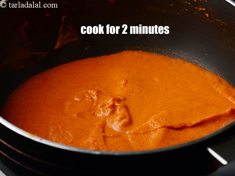 Step 25 – Cook on a medium flame for 2 minutes, while stirring occasionally.