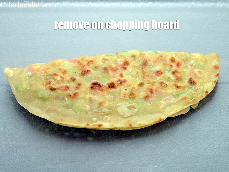 Step 25 – Remove it on a chopping board.