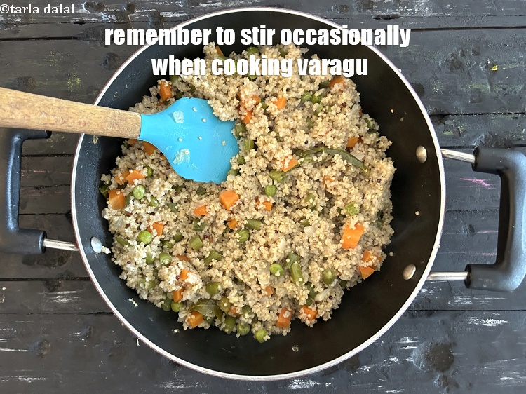 Step 30 – <p>Remember to stir occasionally when cooking the varagu.&nbsp;</p>