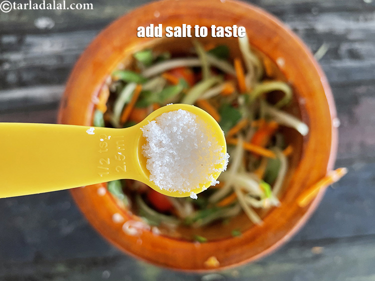 Step 38 – Add salt to taste.