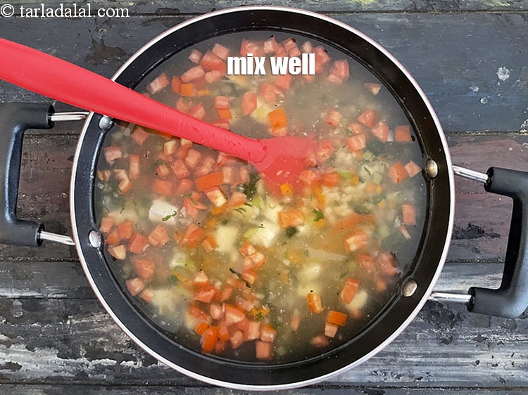 स्टेप 34 – अच्छी तरह से मलाएं।