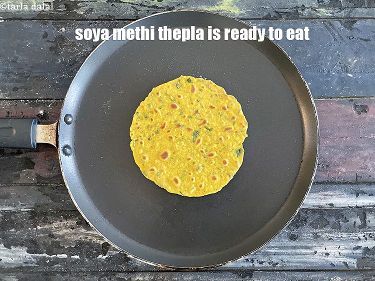 Step 24 – Our <strong>soya methi thepla | soya methi paratha | healthy soy fenugreek Indian roti |</strong> …