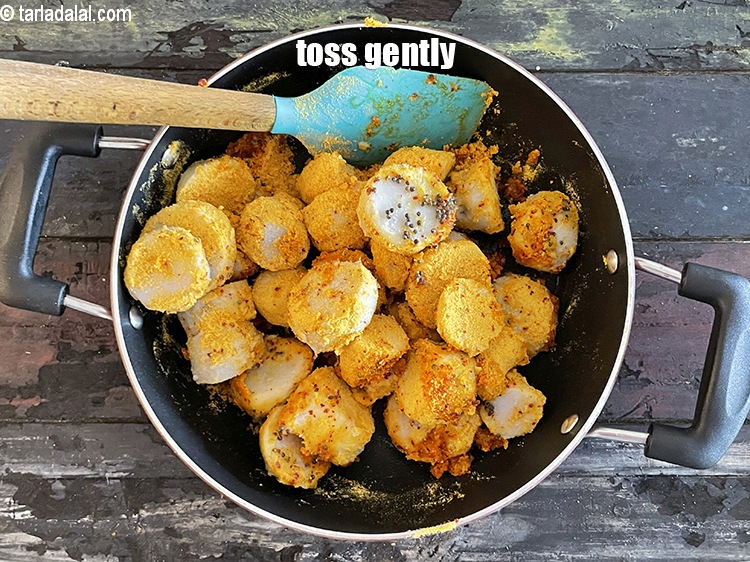 Step 26 – Toss gently.