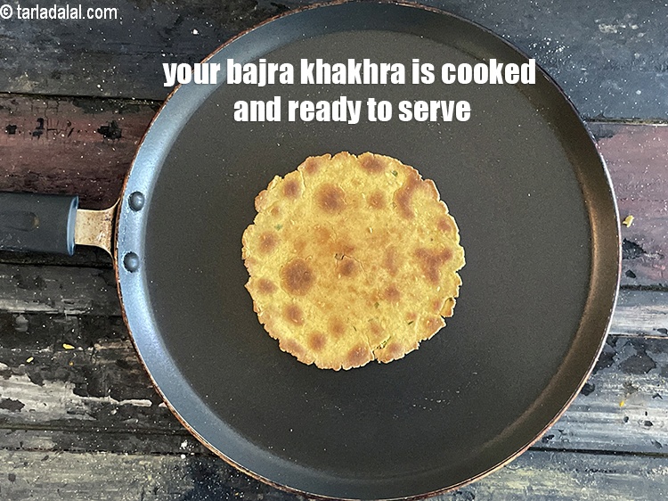 Step 24 – Your khakhra is cooked and golden brown in colour.&nbsp;Repeat for the remaining to make 6 …
