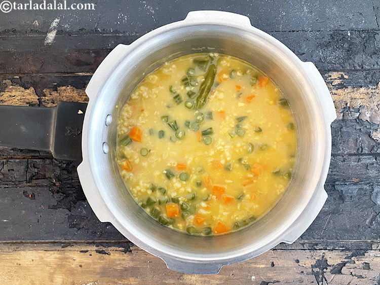 Step 40 – This is what the <strong>oats vegetable khichdi | oats vegetable dal khichdi | healthy oats …