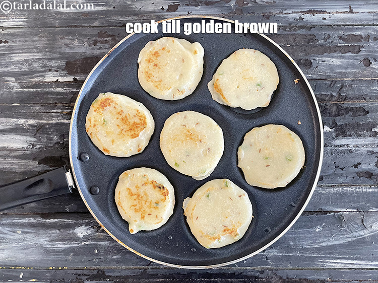 Step 21 – Flip over and cook the other side &nbsp;till they turn golden brown in colour. Make …