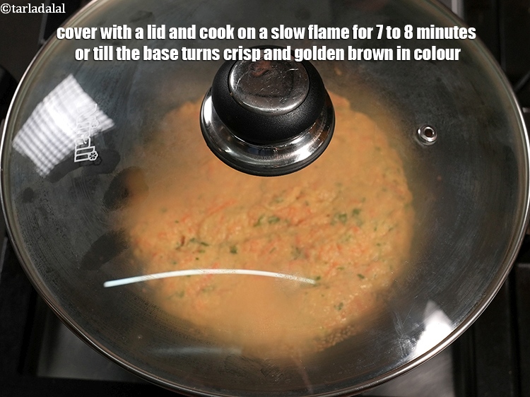 Step 32 – Cover with a lid and cook on a slow flame for 7 to 8 minutes …