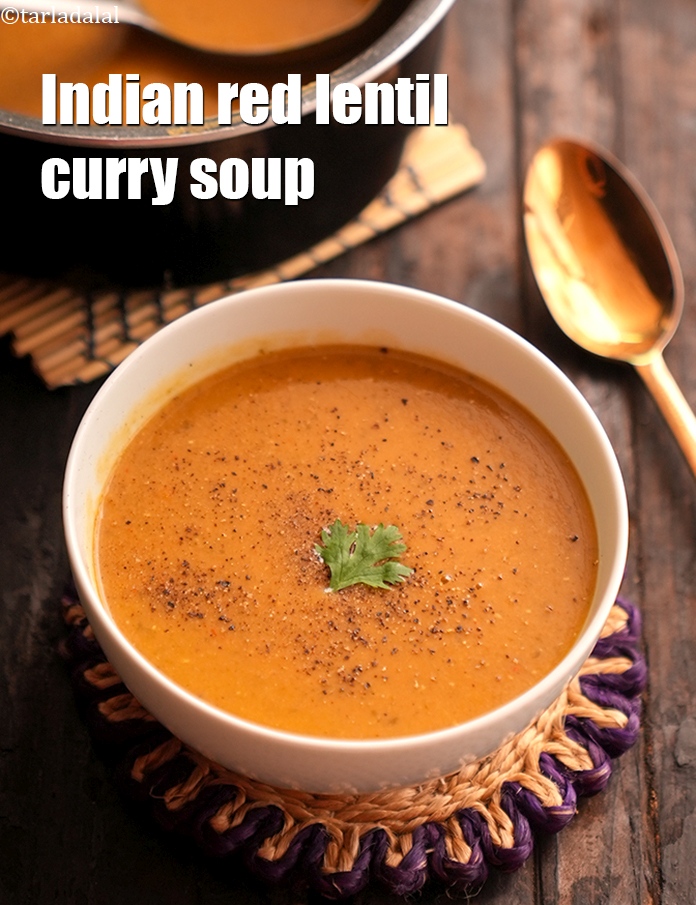 Step 25 – Serve <meta charset="UTF-8" /><strong>masoor dal and spinach soup | &nbsp;|&nbsp;Indian red lentil&nbsp;curry soup&nbsp;|&nbsp;healthy masoor dal, …