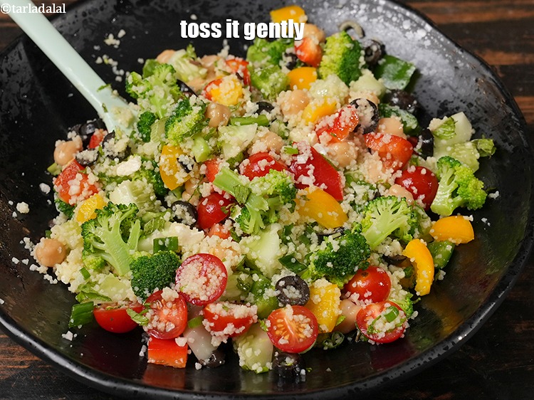 Step 25 – Toss it gently.