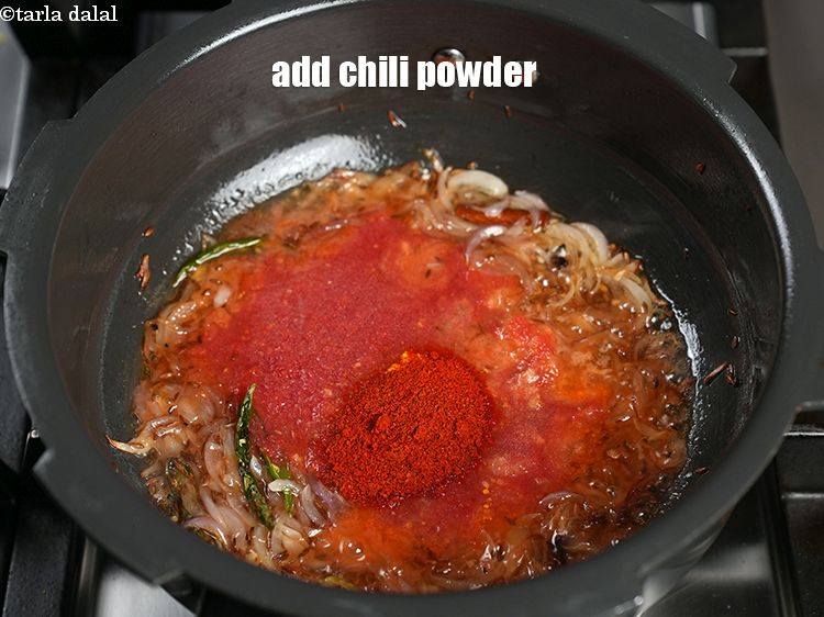 Step 25 – Add 2 tsp chili powder.
