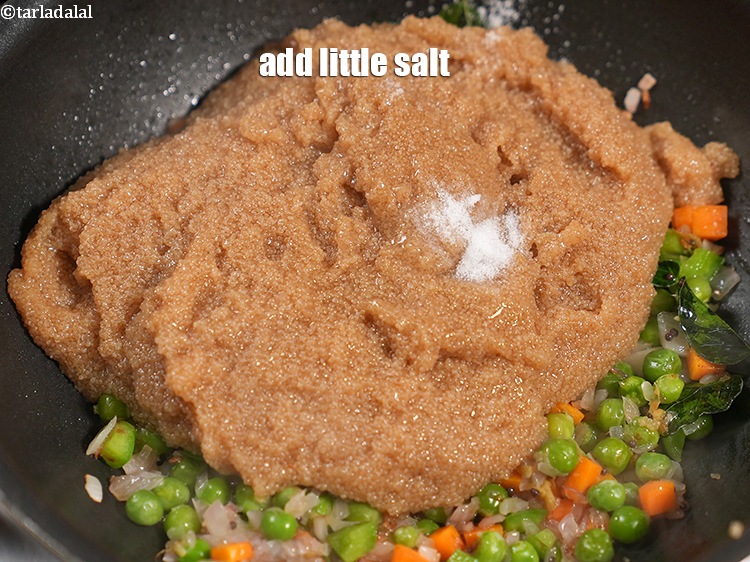 Step 25 – Add little salt.